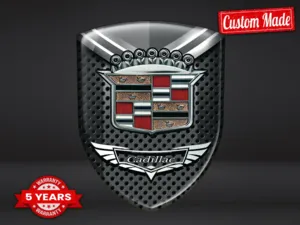 Cadillac Cúpula Pegatina Edición Gama Alta Insignias Elegantes ST